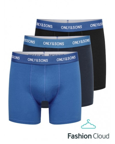 ONSFITZ SMALL LOGO SOLID TRUNK 3 PACK