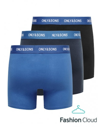 ONSFITZ SMALL LOGO SOLID TRUNK 3 PACK