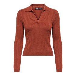 ONLKAYA pullover in maglia con collo polo | ModeWerk