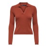 ONLKAYA pullover in maglia con collo polo | ModeWerk