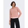 JDY Jacquard-Strickpullover für Damen