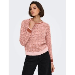 JDY Jacquard-Strickpullover für Damen