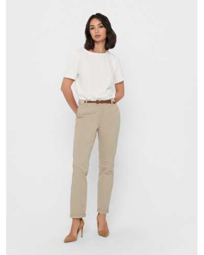 ONLBIANA MW COTTON BELT CHINO CC PNT