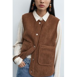 Gilet teddy reversibile VIMAJLINA donna