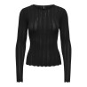 ONLALOHA LS POINTELLE O-NECK CC KNT