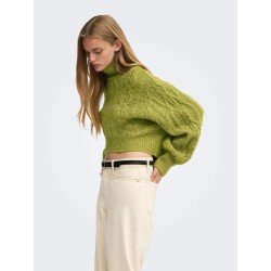 ONLHILDE Cropped-Pullover mit Zopfmuster