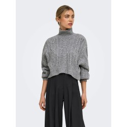 ONLHILDE Pullover cropped con trecce