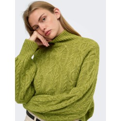 ONLHILDE Pullover cropped con trecce