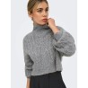 ONLHILDE Cropped-Pullover mit Zopfmuster