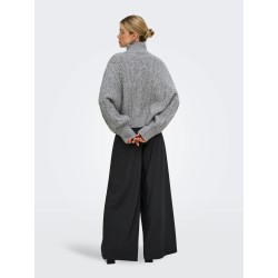ONLHILDE Pullover cropped con trecce