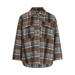 VIEMIE karierte Shacket aus Polyester