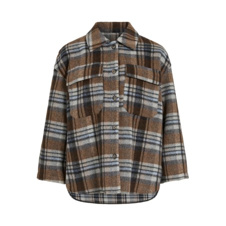 VIEMIE karierte Shacket aus Polyester