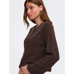 ONLMIGGIE cardigan in maglia con perle