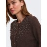 ONLMIGGIE cardigan in maglia con perle