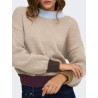 Onlolina Strickpullover mit Stehkragen