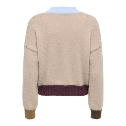 ONLOLINA LS CONTRAST HIGHNECK CC KNT