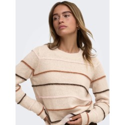 JDYSIGRID LIFE L/S ON STRUC PULLOVER KNT