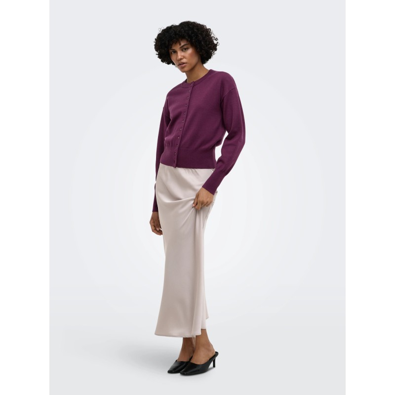 ONLMIO Strick-Cardigan mit Knopfleiste