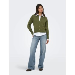 ONLMIO Strick-Cardigan mit Knopfleiste