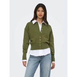 ONLMIO Strick-Cardigan mit Knopfleiste