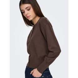 ONLMIO Strick-Cardigan mit Knopfleiste