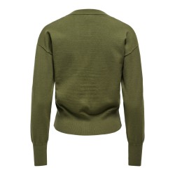 ONLMIO LS O-NECK BUTTON CARDIGA KNT NOOS