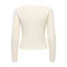 ONLHAITI Cardigan mit Perlendetail und Zopfmuster