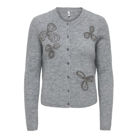 ONLFADIMA Strick-Cardigan mit Rundhalsausschnitt