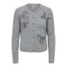 Cardigan in maglia ONLFADIMA con scollo rotondo
