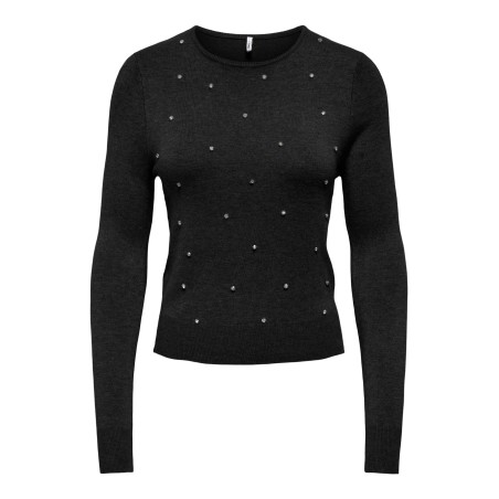 ONLANDREA Strickpullover mit Strassdetails