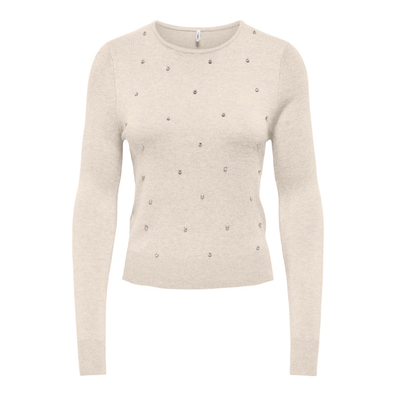 ONLANDREA Strickpullover mit Strassdetails
