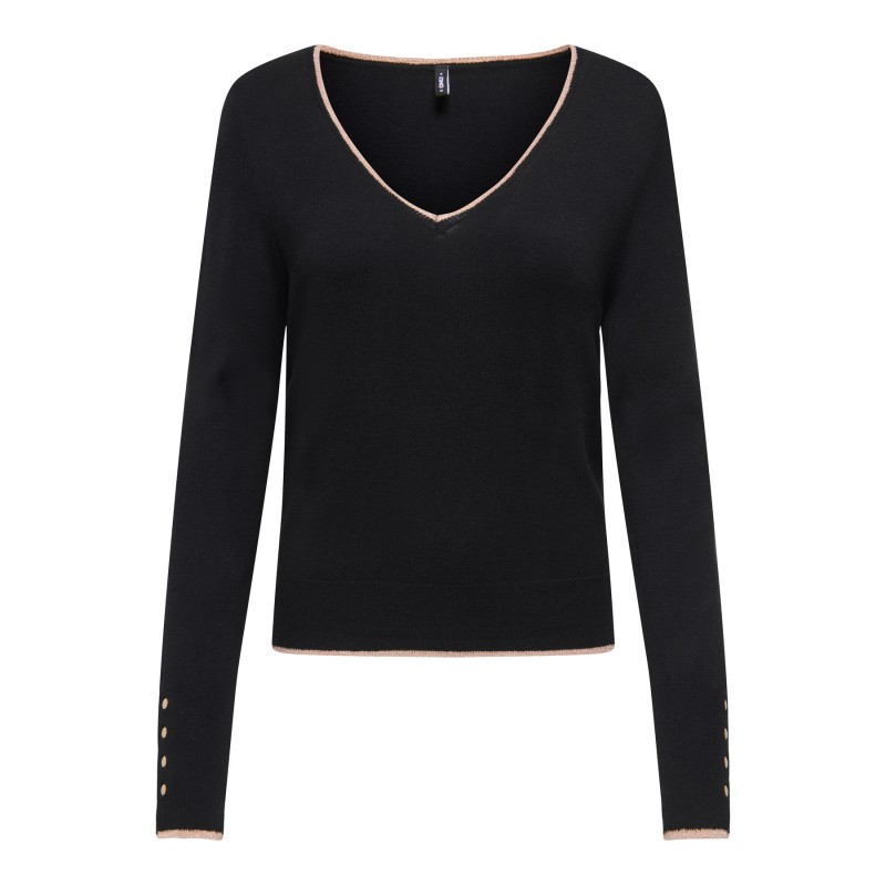 ONLANDREA pullover in maglia con scollo a V