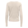 ONLANDREA LS GLITTER V-NECK KNT