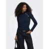 ONLMAISIE LS BUTTON HIGHNECK KNT