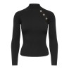 ONLMAISIE LS BUTTON HIGHNECK KNT