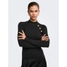 ONLMAISIE LS BUTTON HIGHNECK KNT