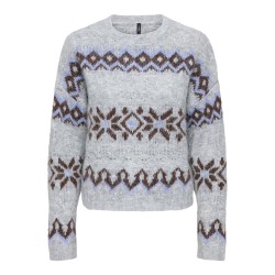 ONLSTOCKHOLM LS FAIR ISLE O-NECK KNT