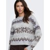 ONLSTOCKHOLM Fair-Isle-Strickpullover