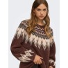 ONLREYKJA Fair-Isle-Strickpullover für Damen