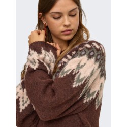 ONLREYKJA LS FAIR ISLE O-NECK KNT