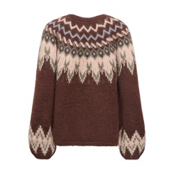 Pullover ONLREYKJA Fair Isle da donna