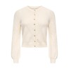 ONLPRINCESS Strick-Cardigan mit Rundhalsausschnitt