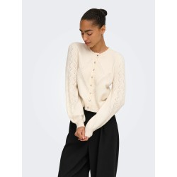 ONLPRINCESS Strick-Cardigan mit Rundhalsausschnitt