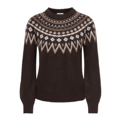 JDYJUNIE Pullover mit Fair-Isle-Muster