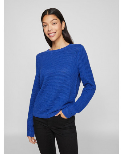 VIDALO O-NECK L/S KNIT TOP- NOOS