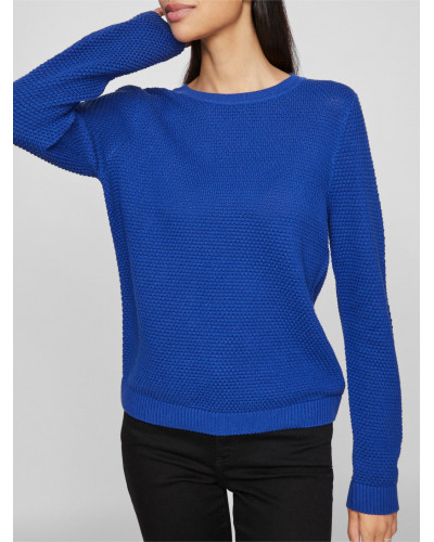 VIDALO O-NECK L/S KNIT TOP- NOOS