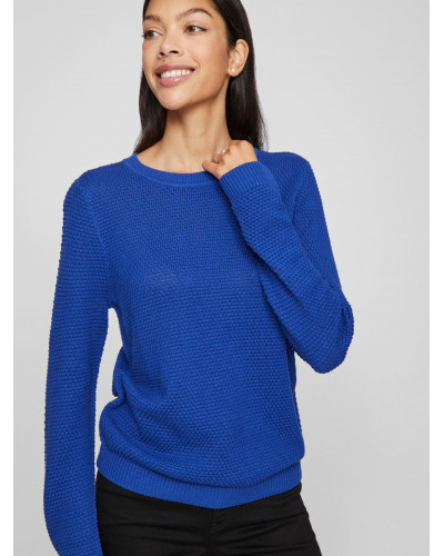 VIDALO O-NECK L/S KNIT TOP- NOOS