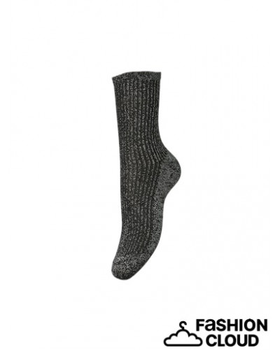 PCSEBBY GLITTER LONG STRIPE SOCK NOOS BC