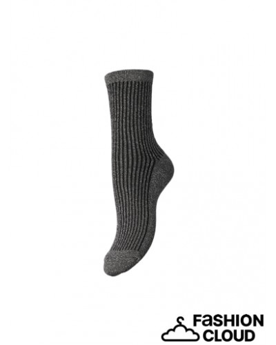 PCSEBBY GLITTER LONG STRIPE SOCK NOOS BC