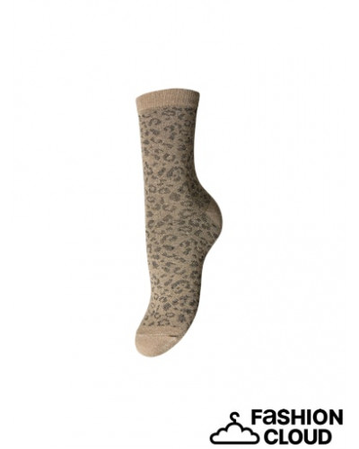 PCSEBBY GLITTER LONG AOP SOCKS NOOS BC